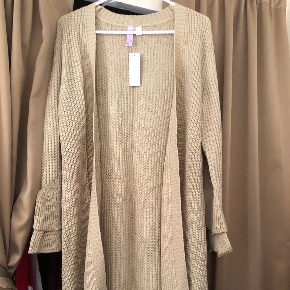 Long Crochet Cardigan from Francesca’s Collection - Picture 2 of 4